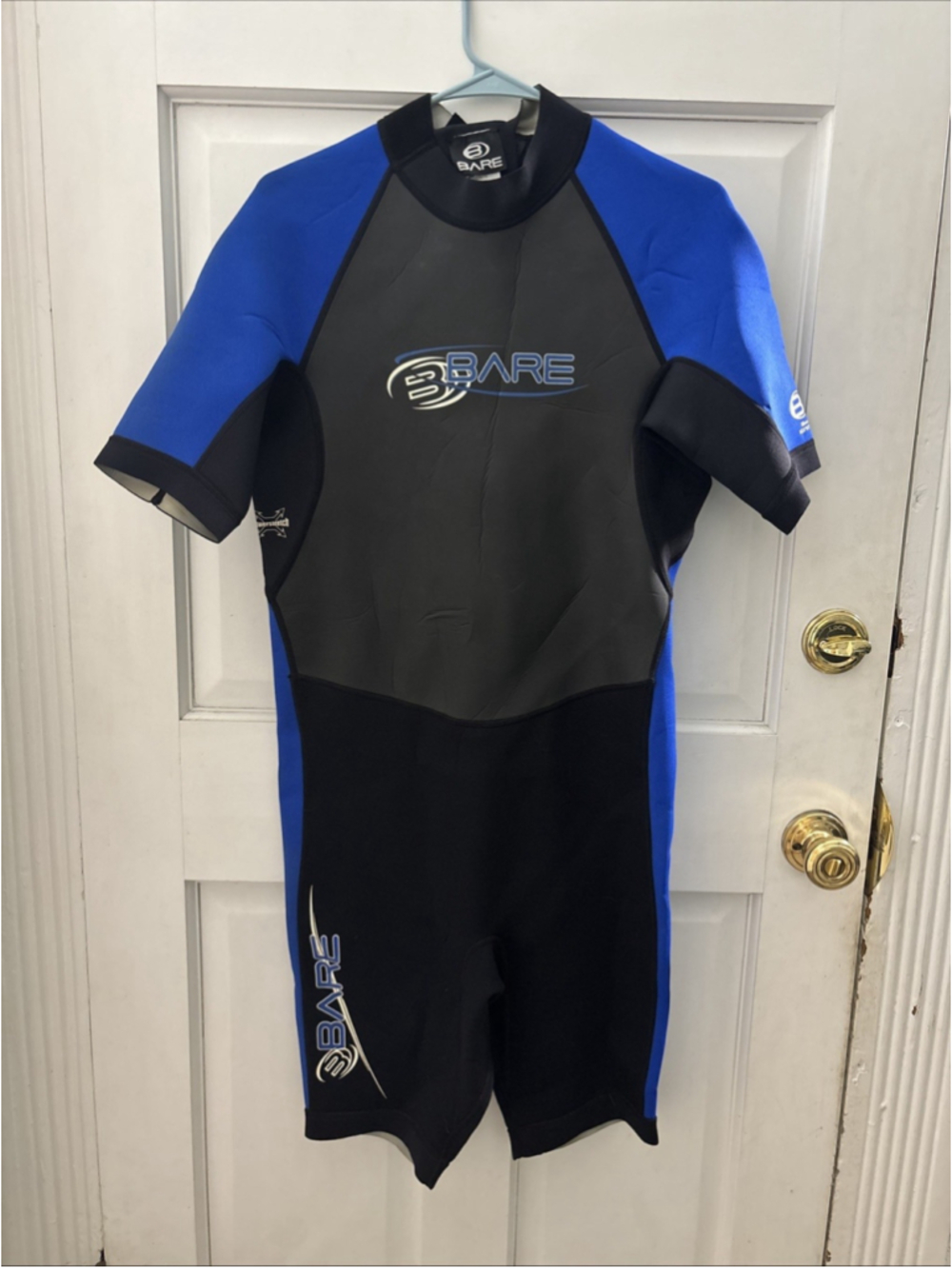 MEN’S BARE IGNITE 2 MM WETSUIT DRY SUIT SIZE LARGE L WATER SPORTS SHORT